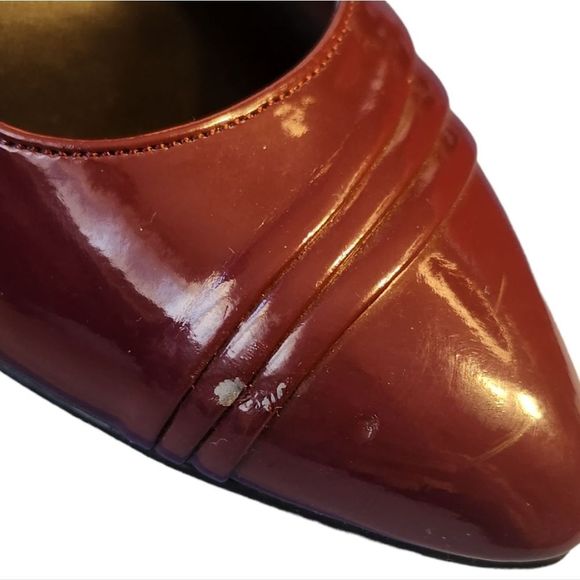 Laundry List Shoes Heels Burgundy Women's Size 7 - Picture 7 of 12